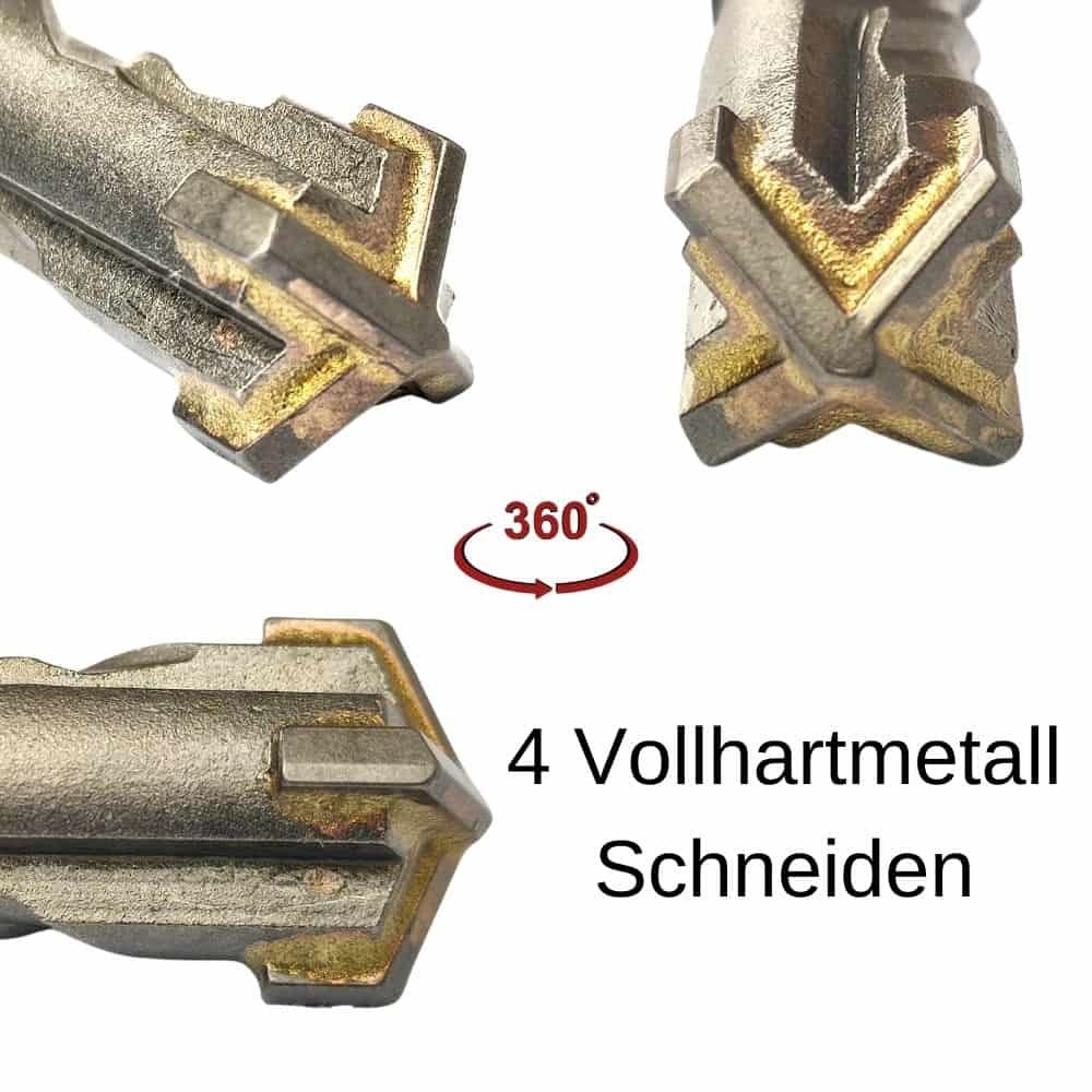 Vrták do kladiva pro SDS-PLUS 4-řezný Ø 10,0mm x 600mm délka-1