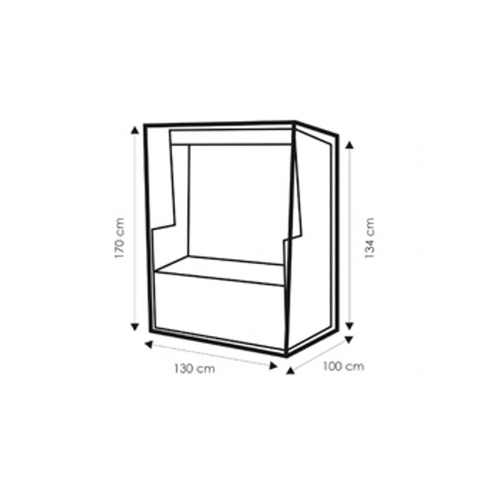 Ochranný obal Deluxe plážový koš, cca 130x100x170/135-0