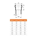 KG NBR těsnění - odolné vůči oleji DN/OD 125 (KG PVC, HT Safe)-0