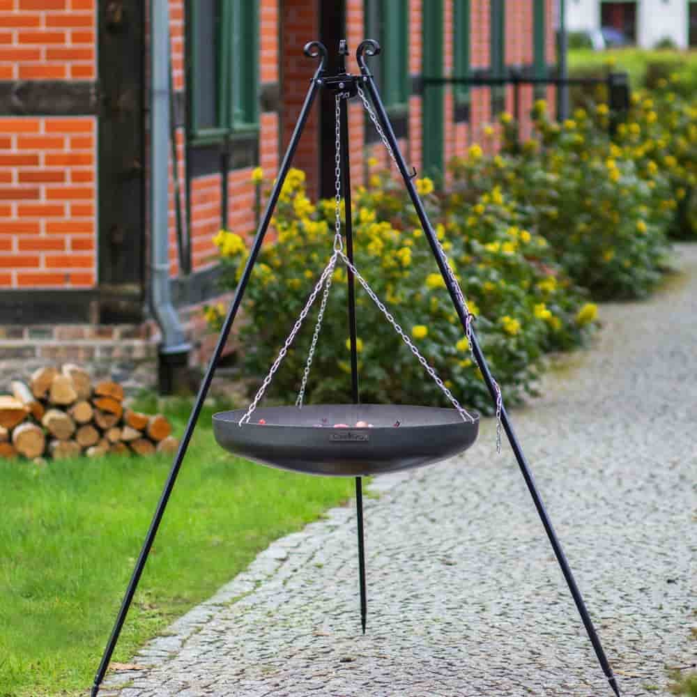 Wok - Pánev z přírodního oceli 60 cm-1