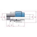 PP PE trubková šroubení spojka IG 20 x 1/2"-4