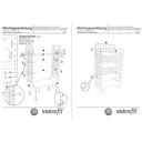 Paket-třístranný vozík vysoký se 4 policemi 400 kg nosnost typ S + EasySTOP-0