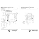 Paket-třístranný vozík nízký typ M + EasySTOP-0