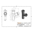 HTsafeEA odbočka DN/OD 32/32 67 stupňů-1