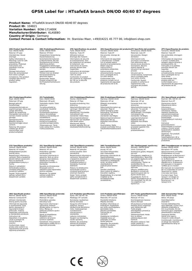 HTsafeU Přesuvná spojka DN/OD 40-2