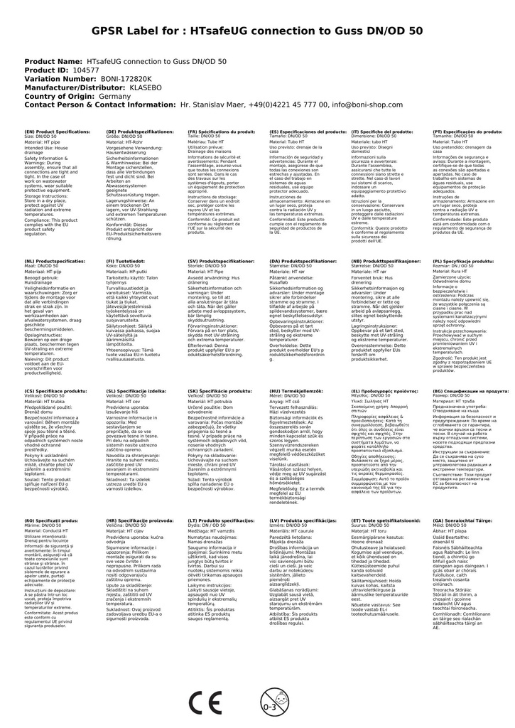 HTsafeDA Dvojitá odbočka DN/OD 50/50/50 67 stupňů-2