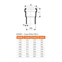 KGEA odbočka DN/OD 160/160 87 stupňů-0