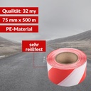 500m x 75mm Fóliová výstražná páska Flatterband-1