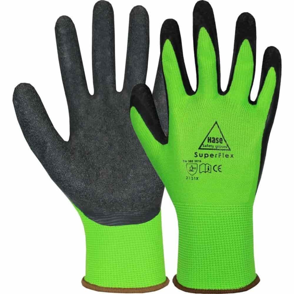 Montážní rukavice SuperFlex green, vel. 6