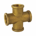 Threaded Fitting Brass Cross Piece 1" IG