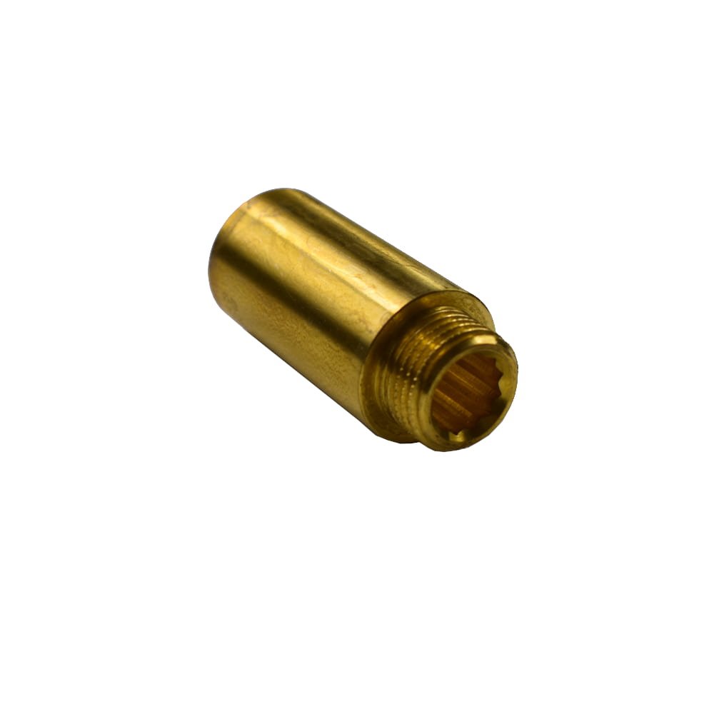 Threaded Fitting Brass Tap Extension 3/4" M x 3/4" F 40 mm