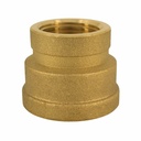 Threaded Fitting Brass Socket Reduced 1/2" F x 3/8" F