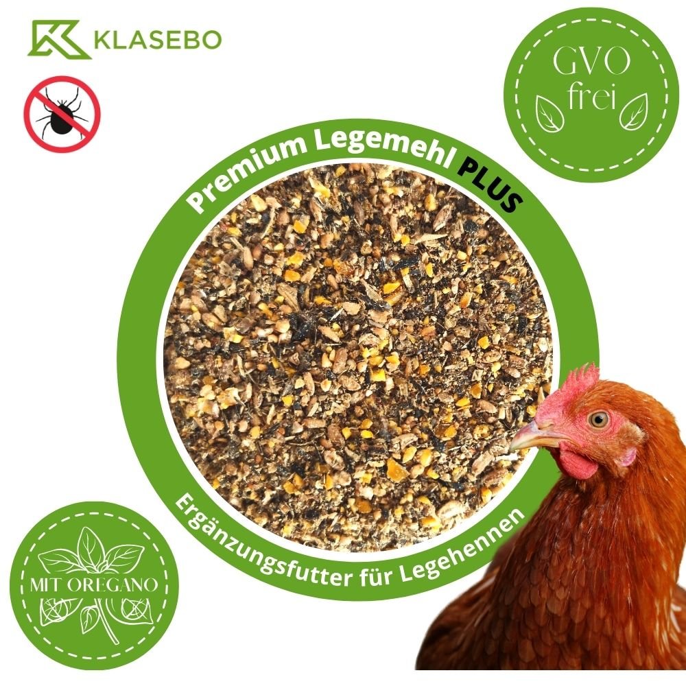 25 kg Premium Legemehl PLUS s oreganem - Krmivo pro drůbež pro kuřata, husy, kachny