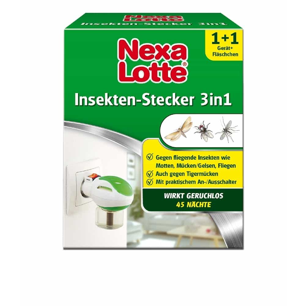 NEXA LOTTE® Insektenschutz 3 v 1 - 1 zařízení s 35 ml lahvičkou účinné látky