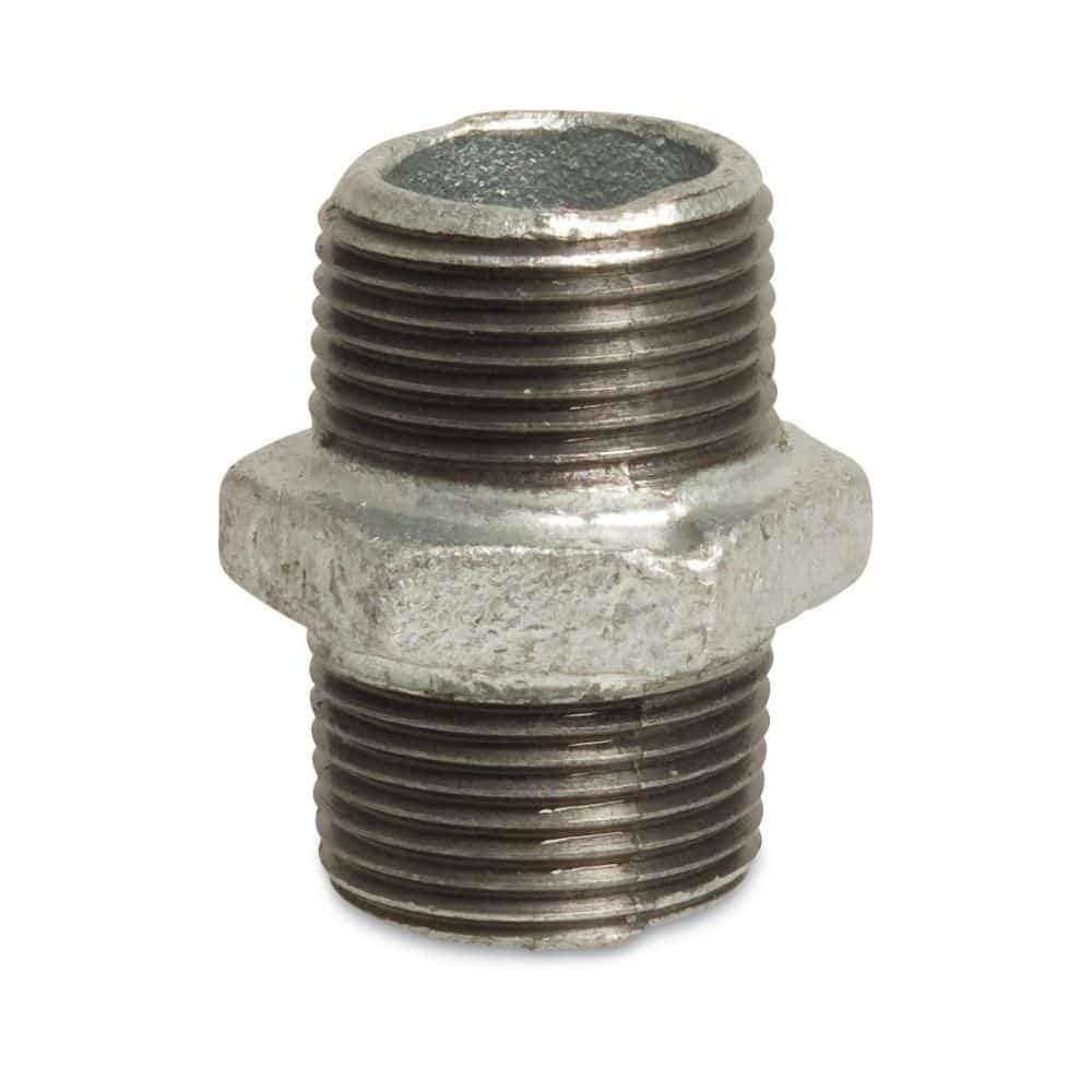 Závitová tvarovka temperovaná dvojitá vsuvka 3/8" AG x 3/8" AG