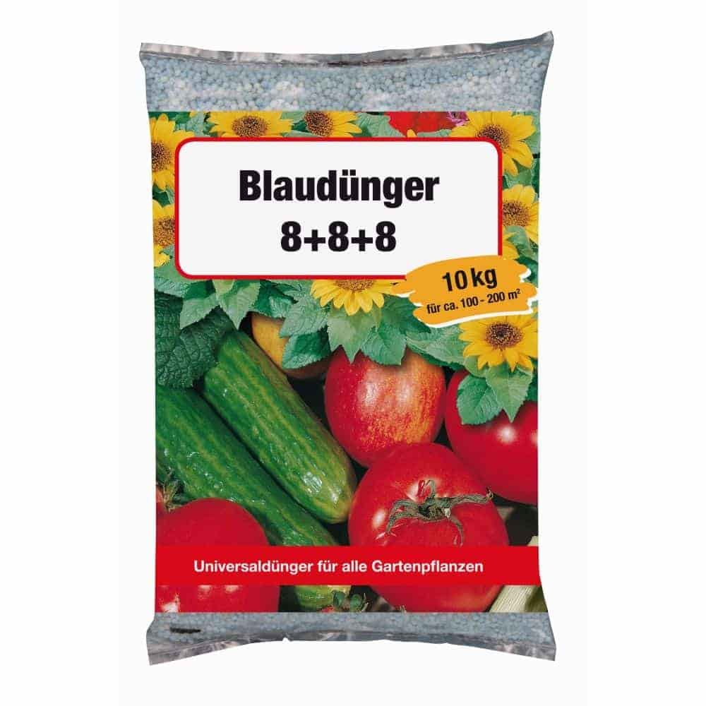 Blaudünger 8+8+8 NPK 10 kg Hnojivo f.ca. 100-200m²