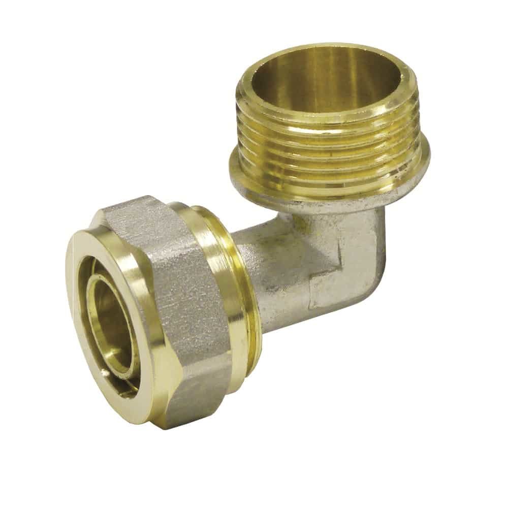 Screw Fitting Elbow 16 x 2 - 3/4" Male Thread