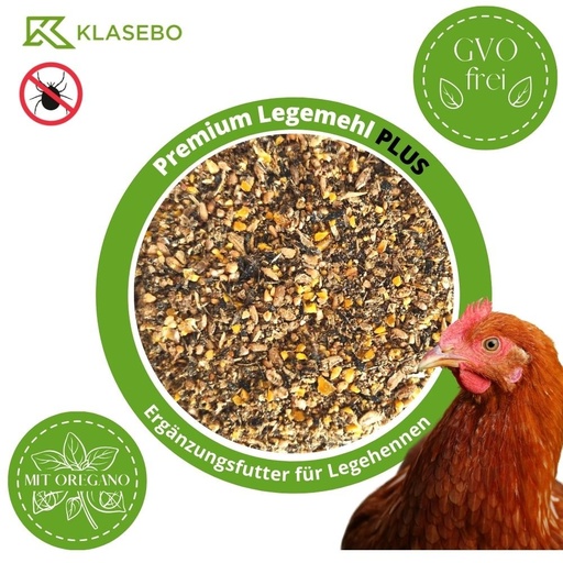 [BONI-42471] 25 kg Premium Legemehl PLUS s oreganem - Krmivo pro drůbež pro kuřata, husy, kachny