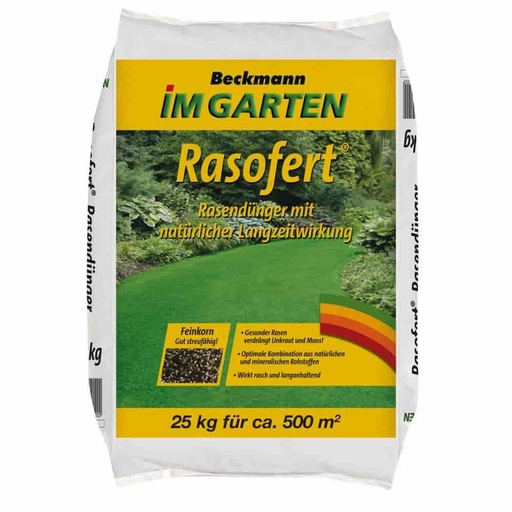 [BONI-10120] Hnojivo na trávník Rasofert 25kg organicko minerální 12+3+5 pro cca 500m²